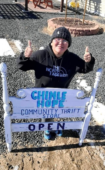 Hope Community Thrift Store sign